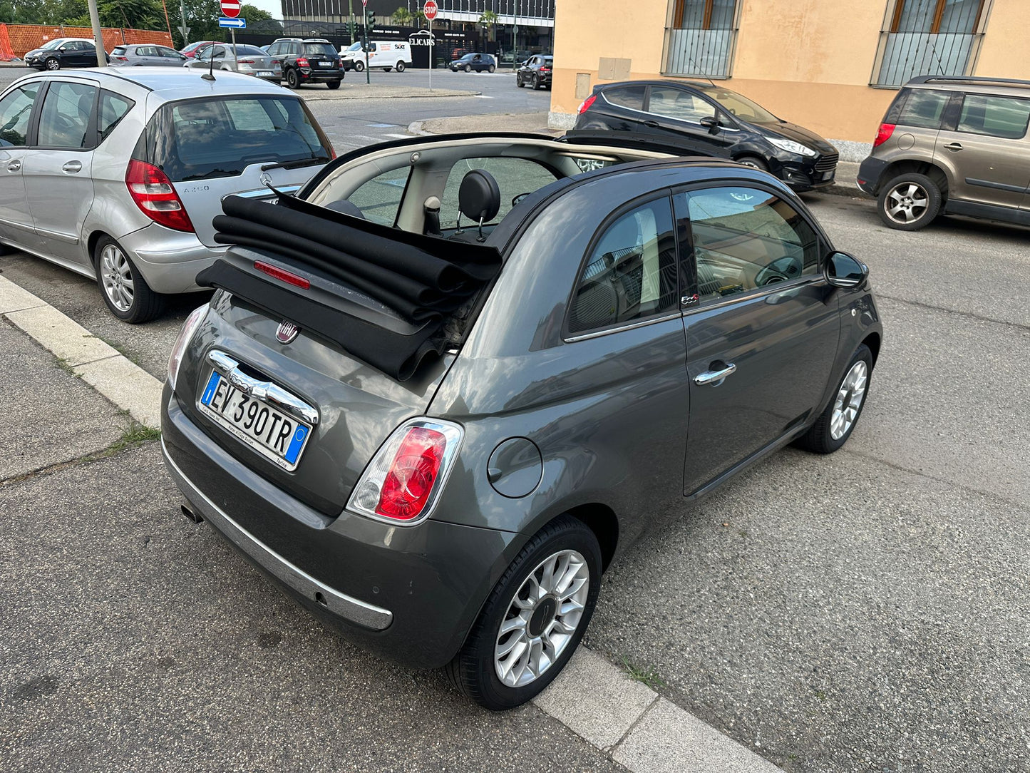 FIAT 500C 1.2 GQ – CABRIO, ELEGANTE E PERFETTA PER L’ESTATE